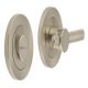 Bari D50mm Escutcheon WC/Turn Zinc Alloy SN