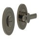 Bari D50mm Escutcheon WC/Turn Zinc Alloy BN