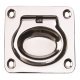 Flush Ring Pull Handle Spr 75x58mm 304 PSS