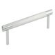 Bari Pull Handle BT Aluminium Polished Chrome 300x19mm