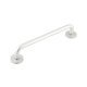 Pull Handle/Rose FF D19x305mm Fixing Centres Aluminium SAA