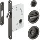 Startec WC Sld Dr Lock+Hkbolt BS50 Black