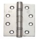 Butt Hinge BB Sqr 102x76mm Stainless Steel SSS