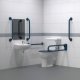Nyma Pro Doc M Fixing Centres Toilet Set D.Blu 5011