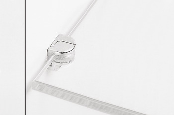 Gls Shelf Support 8/10/12mm Screw Zinc Alloy NP - view 4