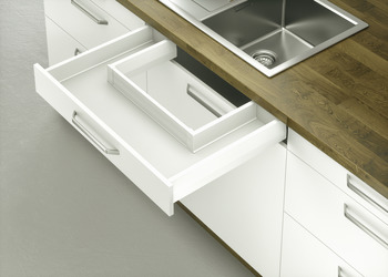 MX Front Panel Sef f U/Drawer 74mm Wht - view 2