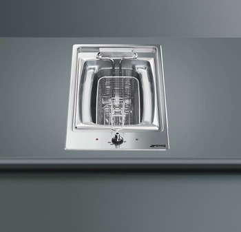 Smeg Cls Dom PGF30F Fryer Stainless Steel 536.04.400