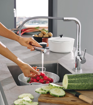 Grohe Essence Sgl Lvr PO Tap S.Steel - view 2
