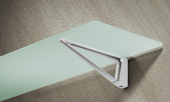 Shelf Clamp Support 4-45mm Screw Stainless Steel Eff - view 3