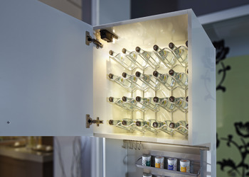 Built-In Switch Unit 2A/240V AC Black Push - view 2