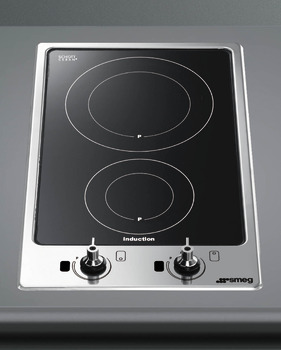 Smeg Cls Dom PGF32I-1 Hob Ind 2Z Stainless Steel