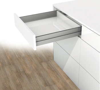 NPS Drawer Set w SC 40kg 90/270mm Silver