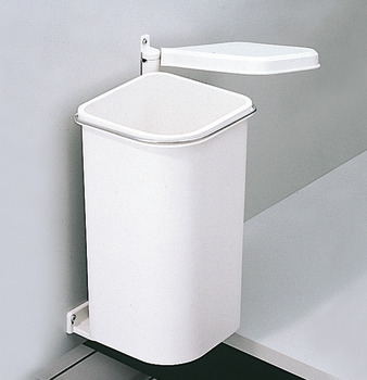 Pico Vanity Waste Bin 5L Plastic White - view 2