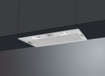 Smeg KSG70E Canopy Hood Silver - view 2
