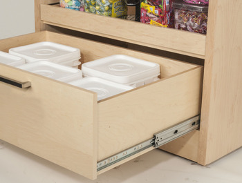 7957 BB Drawer Runner Full 160kg 762mm Steel Glv - view 4