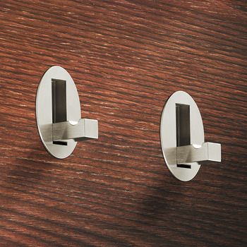 Folding Coat Hook 38x60mm Glue BMSS - view 2