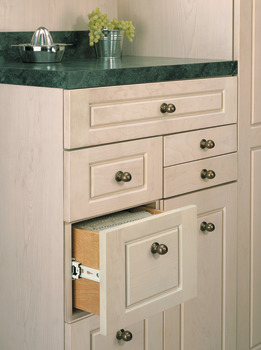 3832-SC FD BB Drawer Runner Full 43kg 350mm Black - view 4