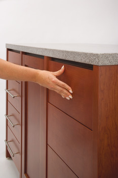 3832TR BB Drawer Runner Full 45kg 450mm Bright Zinc Plated - view 4