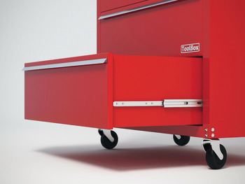 5321-EC BB Drawer Runner Full 80kg 1000mm Bright Zinc Plated - view 2