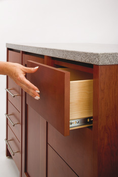 3832TR BB Drawer Runner Full 45kg 450mm Bright Zinc Plated - view 5