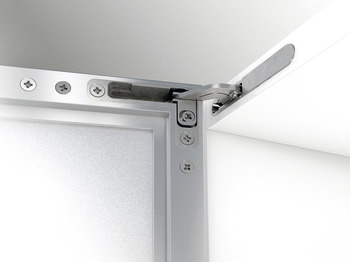 Tiomos H AL Hidden Hinge Set Zinc Alloy NP