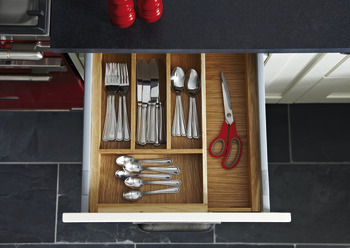 eXTray Oak Cutlery Ins 470/400-600mm - view 2