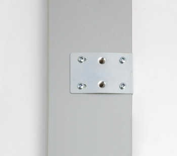 Hinge Mnt Repair Plate Set PM Euro CrWht - view 3