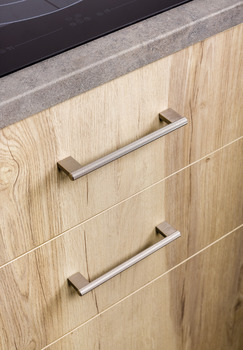 Graf 2 Bar Handle Aluminium Dk Bru Brs 589/1178cc - view 3