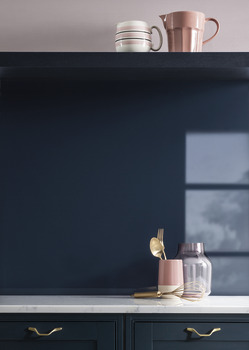 AluSplash Elegance 800x900mm Latte/BluB - view 4