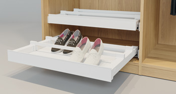 Dresscode Shoe Rack 900mm Grey - view 2