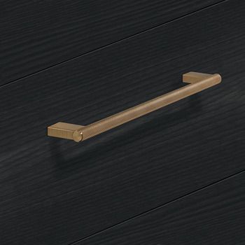 Graf 2 Bar Handle Aluminium Dk Bru Brs 256mm Fixing Centres - view 2
