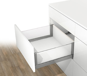 NPS Cry+ Drawer Sides 186/450mm Silver 1pr - view 2