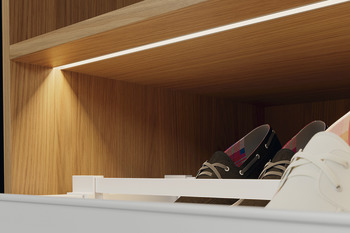 Loox5 1103 Profile 3.0m Aluminium/Plastic Opl/Silver - view 2
