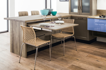 LUNCH PO Table Fitting 60kg 900mm Steel/Anodised - view 2