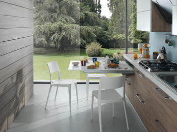 LUNCH PO Table Fitting 60kg 900mm Steel/Anodised - view 3