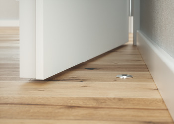 Door Stop Magnetic Concealed Steel/Plastic Trans - view 3