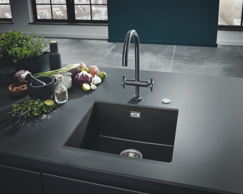 Grohe K700 31653AP0 1.0B Sink Cmpt Black - view 3
