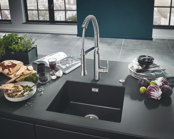 Grohe K700 31654AP0 1.0B Sink Cmpt Black - view 5