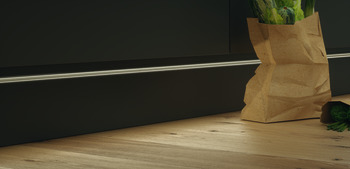 Loox5 1104 Profile 3.0m Aluminium/Plastic Opl/Silver - view 3