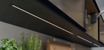 Loox5 1106 Profile Rectangle 3.0m Aluminium Black/Opl - view 3