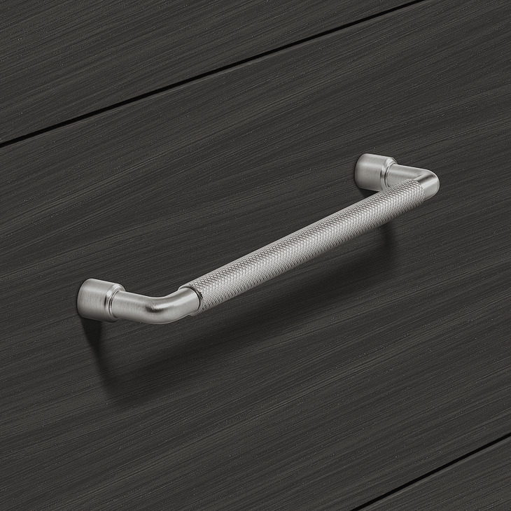 Tocco Pull Handle Zinc Alloy Bru Gold Col 160mm Fixing Centres - view 2