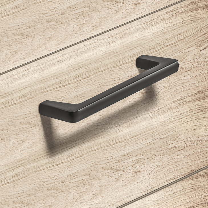 Conica Pull Handle Zinc Alloy Gold Col 160mm Fixing Centres - view 2