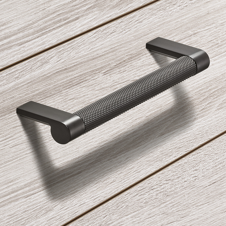 Amberley Pull Handle Zinc Alloy/Al Copper Red 160mm Fixing Centres - view 2