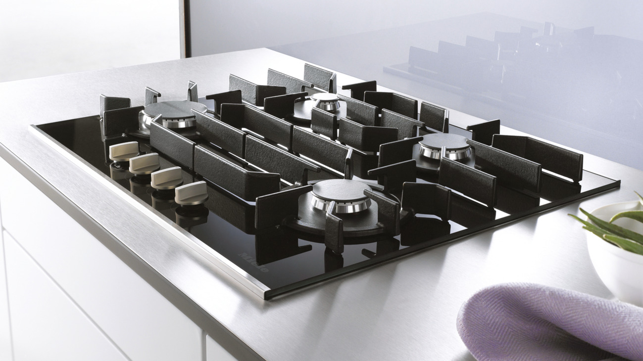 Miele KM3010 60 Hob GOG 4Z Black/Gls - view 3