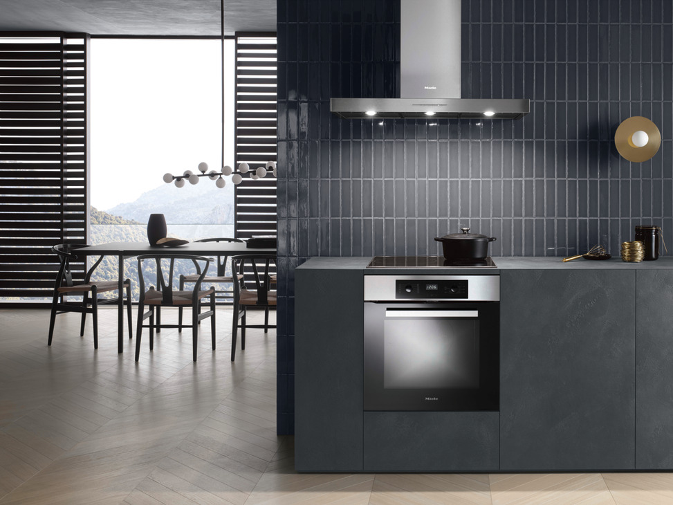 Miele DAPUR98W 90 Chimney Hd Stainless Steel - view 4