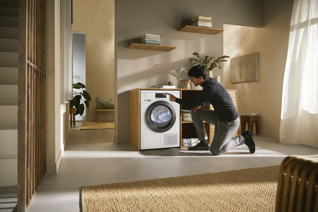 Miele TED645W Con Dryer PD+HD 9kg Wht - view 5