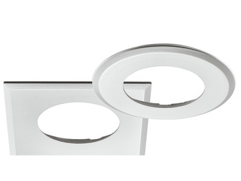 Loox5 LED2025/2026 Bezel Rectangle D65mm Plastic Silver - view 2