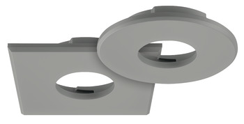Loox LED2090/3090 Bezel Rectangle Rnd Plastic Silver - view 2