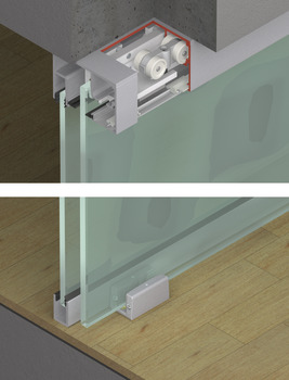 Hawa Porta 100GW Fitting/Clamp Shoe Set