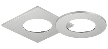 Loox Bezel Rectangle D65mm Steel Wht - view 2